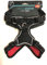 Petlando Mesh Outdoor Geschirr schwarz/rot S (Brustumfang 46-56 cm)