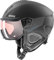 uvex Instinct Visor pro V Skihelm für Erwachsene, Männer Frauen Unisex, Variomatic Visier, Selbsttönend, Black matt 56-58
