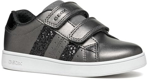 Geox Mädchen J Eclyper Girl Sneaker, Grau, 38 EU