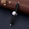 Spinning Pen Fidget Spinner Pen mit LED Licht, Schreibwerkzeug Praktischer Fidget Pen Beleuchtete Spitze Stift Kugelschreiber Kugelschreiber Signatur für Beleuchtung Abbaut (Schwarz)
