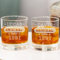 Wanapix | Pack 2 Vasos de Whisky Personalizado con Nombre | Vaso Cristal Grabado | Regalo Cumpleaños | 38 cl | Apto para Lavavajillas | Original