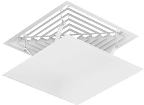 Homoyoyo Deflector De Aire Acondicionado Cuadrado Para Techo Optimiza La Eficiencia De Enfriamiento Para Hogar y Oficina