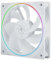 TR TL-S12RW CPU Fan 120mm Reverse Fan Case Cooler Fan Viene fornito con illuminazione ARGB, Ventola di raffreddamento CPU con velocità di 1500 giri/min, Ventola silenziosa per computer PWM PC bianca