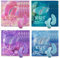 Shefave Meeres Augenmaske, 20 Paar- 4 Typen Eye Pads mit Natürlichen Meereskollagen, Glänzend Collagen Augenpads Hyaluron für Geschwollene Augen, Gegen Falten, Tränensäcke, Puffiness