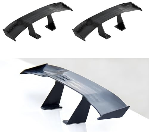 Voarge 2 Stück Universal Auto Mini Spoiler, Auto Mini Spoiler Wing, Kann für Dekoration, Fahrzeugstabilität,