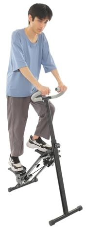 Stair Stepper Treppensteiger Fitnessgerät Für Zuhause Foldbarer Heimtrainer Mit 100kg Tragfähigkeit 3 Stufen Einstellbare Pedale Und Display Ideal Für Home Gym Ganzkörpertraining (Schwarz)