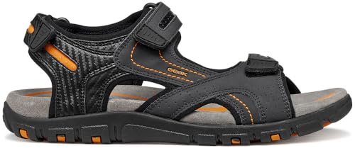 Geox MAN UOMO SANDAL STRADA D SANDALS DK NAVY/BLACK 47_EU