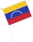 Bandera de Venezuela con impresión de mano, banderas ligeras para festivales, decoración interior y exterior, desfile, eventos de fiesta