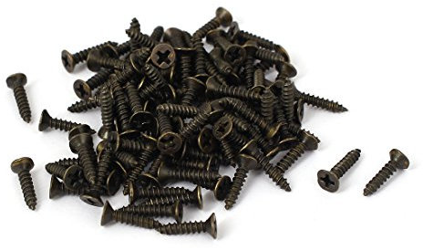 sourcing map 100 Stk M2x10mm Kreuzschlitz Senk-Blechschraube Selbstschneidend Schrauben DE de