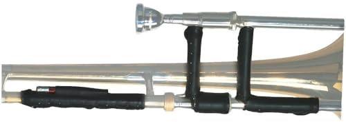 GEWA Leather Specialties Handschutz Posaune - Ledermanschetten - Set aus 3 Teilen mit Schnürverschluss - Passend für King 4B/5B