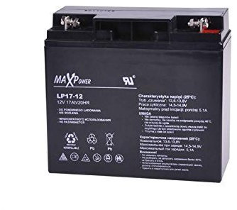 MaxPower 12V 17Ah batterie de gel