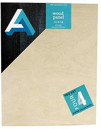 Aa Super Value Holzplatte Studio 11X14 Pk / 4