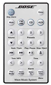 Bose creme weiß Fernbedienung für Wave Music System awrcc1 awrcc2 Aka Wave Radio/CD II