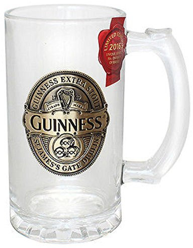 Tazza Guinness Beer Boccale in vetro *03437 gadget idea regalo birra