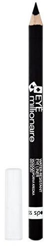Miss Sports - Eye Millionaire Water-Resistant Eye Liner Waterproof Cupboard To Eye 001 Clover Black 1G