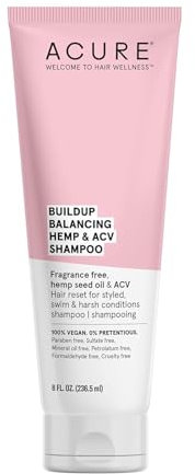 Acure Buildup Balancing Hemp & Acv Shampoo 236 Ml