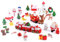 MIAHART Miniature 40Pcs di Natale Ornamenti di MINI della resina Micro Paesaggio Ornamenti, Alberi di Natale Babbo Natale pupazzo di neve Corona di Campane per feste di Natale