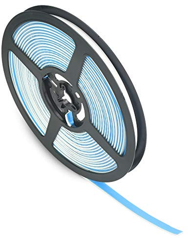 QUCUMER Moulures auto-adhésives Blanc 6M * 8MM Moulures murales décoratif Carreaux de céramique Ruban adhésif Moulures de porte Bande de bord Bords latéraux auto-adhésifs pour coins muraux décoratifs