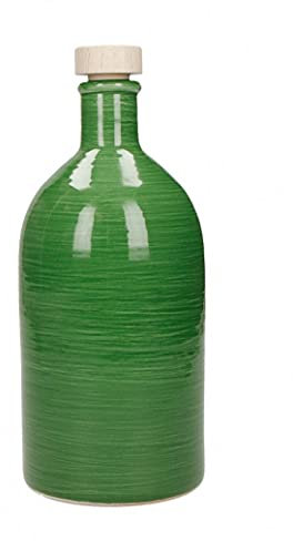 Brandani 52262 Oliera Artigianale 500ml Maiolica cm d 8,5x20h Capacita 500 ml Materiale maiolica 100% Made in Italy Colore Verde