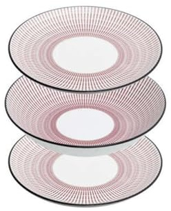 Secret de Gourmet - Service de Table 18 Pièces Lunis 27cm Rouge