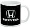Honda Logo Ceramic Coffee Mug, Novelty Gift Mugs for Coffee, Tea and Hot Drinks, 11oz, White