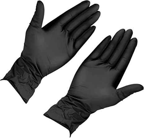 Heist Store Limited Nitrile Gloves (Small) - Premium, Extra Strong, Black Disposable Gloves - Available in Small, Medium, Large - Pack of 100