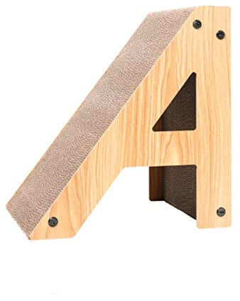 TONGDY Poste rascador for Gatos de 90°, Juguetes interactivos for Gatos de Interior, rascador Reversible for Gatos, sofá Protector for sillón