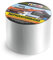 Isolbau Butyl Reparaturband - Aluminium, 100 mm x 10 m - Abdichtungsband für Dach, Loch, Rohr, Wohnmobile - Wasserdichter Schutz gegen Korrosion Witterung & UV-Bestrahlung - Selbstklebende Klebeband