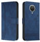 Lihondar Kompatibel mit Nokia G10/G20/G30 Hülle, Premium Leder Klappbar Schutzhülle Tasche Wallet mit Brieftasche Cover Flip Case Klapphülle für Nokia G10/G20/G30 (Blau)