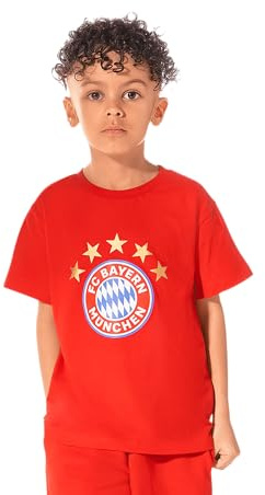 FC Bayern München I T-Shirt Essential I Kinder I Rot
