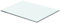 Sufrk Regalboden Glas Transparent 40 cm x 25 cm Glasplatte Tisch Schminktisch Glasplatte