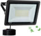 Fosingut Projecteur LED Extérieur Detecteur de Mouvement 100W,10000LM 6500K Spot LED Extérieur avec Capteur Radar et Crépusculaire,IP66 Étanche 120 LEDs Éclairage de Sécurité pour Jardin,Cour,Garage