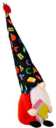 Cabilock Festival GNOME Puppe Schmuck Für Den Unterricht Zwerg GNOME Figurine Kreative Desktop Ornament Schule