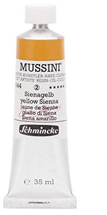 Schmincke MUSSINI® - feinste Künstler-Harz-Ölfarben, Sienagelb - 35 ml