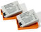 Maxsimafoto - TWIN PACK (X2) High Output, 1352mAh! Battery Pack LP-E8, LPE8 for Canon EOS 550D, 600D, 650D, 700D EOS Rebel T2i, T3i, T4i, Kiss X4, X5.