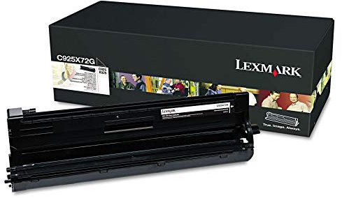 Lexmark C925 X 72 g Toner und Laser-Tonerkartusche für Laserdrucker (30000 Seiten, Laser, C925de C925dte X925de, 1,6 kg, 196 x 596 x 215 mm, 80 PC (S) (schwarz)