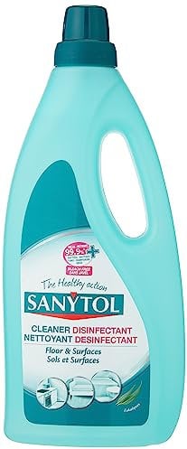 Sanytol Nettoyant sols & surfaces, sans javel, senteur eucalyptus - Le bidon de 1L