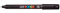 Posca Uni Marker PC-1MR Paint Glass Pen Bullet Tip 1.0mm Black