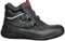 ELTEN Sicherheitsschuhe ANDERSON Roof S3 HI, Herren, Leder, Stahlkappe, leicht, robust, Schwarz/Rot, Größe: 43
