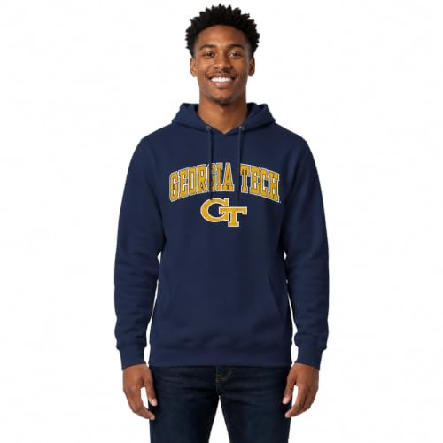 Campus Colors NCAA Kapuzen-Sweatshirt mit Aufdruck Arch & Logo, langärmelig, Unisex