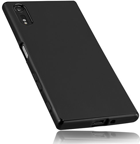 mumbi Hülle kompatibel mit Sony Xperia XZ / XZs Handy Case Handyhülle, schwarz