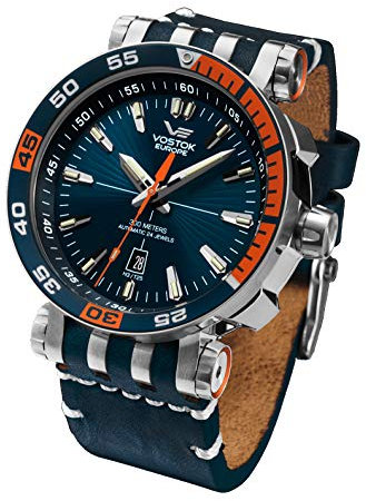 Vostok Europe Herren Automatikuhr Energia Rocket NH35A-575A279