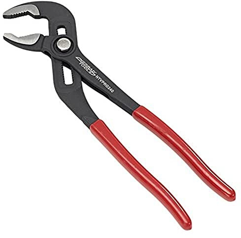 Nerrad Tools NTVPRG240 Viper Grip Pump Pliers, Black/Red, 9-Inch