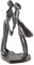 Casablanca - Design-Skulptur Heartbeat - aus Eisen - brüniert H 15 cm