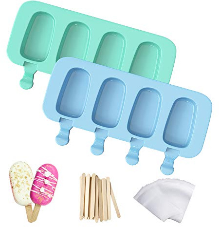 Popsicles Molds, Ozera 2 Pack Homemade Cake Pop Molds Cakesicle Maker Set