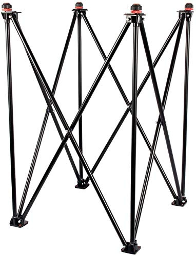 KD Precise Professioneller, leicht verstellbarer 4-fach faltbarer Carrom-Ständer