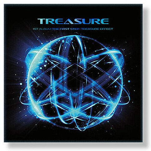 TREASURE 1st ALBUM [THE FIRST STEP:TREASURE EFFECT] KIT+Photo Card Set+Key Ring K-POP SEALED+TRACKING CODE