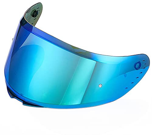 ILM Helmet Accessories Visors Replaceable Face Sheild for Full Face Motorcycle Helmet in Model ILM-Z501(Tinted Visor, Blue)