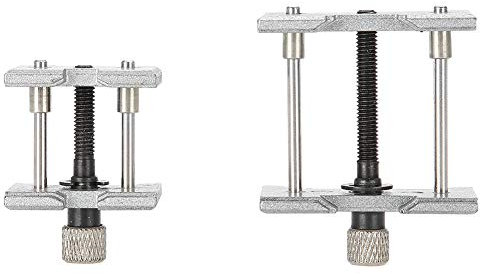 Support de Montre 2 Places, Outil de Réparation Horlogère, Porte-Outils Fixe pour Maintenance de Montre, Accessoire de Précision pour Atelier d'Horlogerie