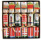 Caspari March of the Nutcrackers Christmas Crackers 6 x 12 inch crackers